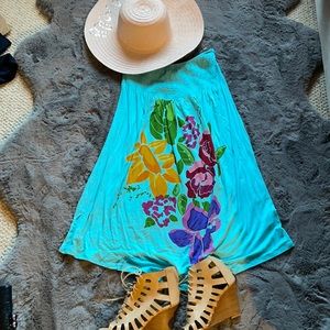 Spring Summer Tube Top Dress